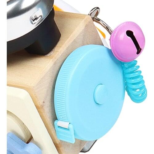 Educational Activity Cube Toys for Travel Toddlers Kids Baby Busy Board
