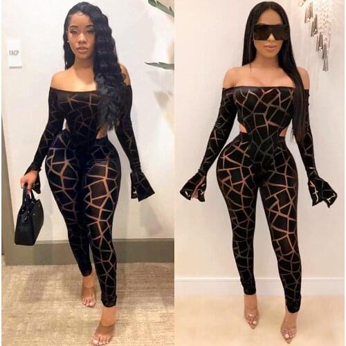 Sexy Club Birthday Outfits Womens Top Plaid Trouser Suit Rave Festival Clothing