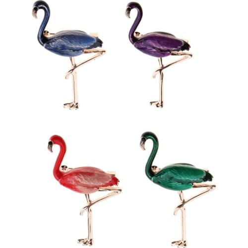 Segolike Flamingo Brooches For Clothes