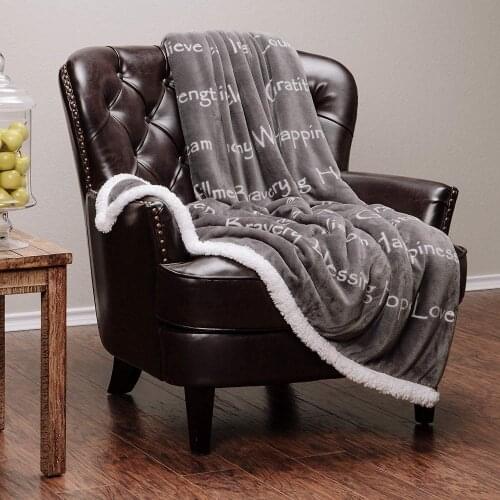 Nordic Colorful Alphabet Throw Blanket Microfiber Warm Sofa Blanket Bedspread Velvet Plush Coral Fleece Throw Blanket For Sofa