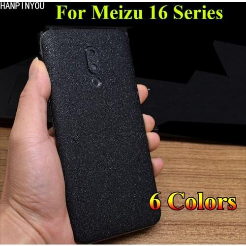 For Meizu 16 16th Plus 16s Luxury Back Flash Point Matte Rear Cover Film Protection Skin Decal Twinkle Sticker Protector Guard