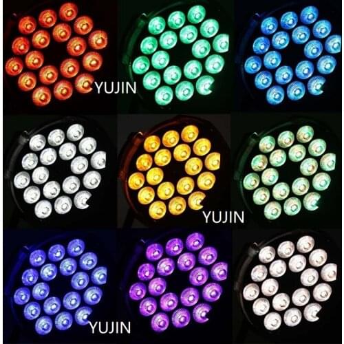 12PCS/LOT Cheap 18x10w 4in1 rgbw par can led wash effect led stage lighting