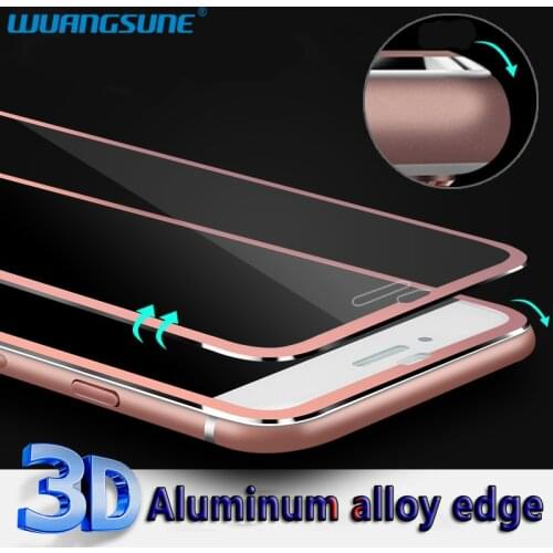 3D Full Coverage for iPhone 7 8 Titanium Alloy Tempered Glass for iphone 7 8plus phone Screen Protector film