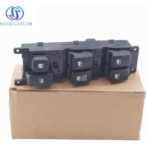 93570-1G110 935701G110 14 Pins ön sol güç pencere ana şalter for KIA RiO RiO Hybrid 2006-2010