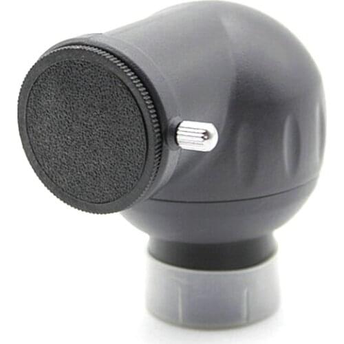 Datyson Zenith Mirror Diagonal Adapter 1.25'' 90-Degree Prism Plastic for Astronomical Telescope Eyepiece