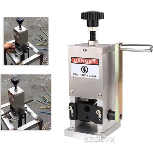 Wire Stripping Machine Scrap Copper Wire Small Household Waste Wire and Cable Stripping Machine Manual Electric Stripper