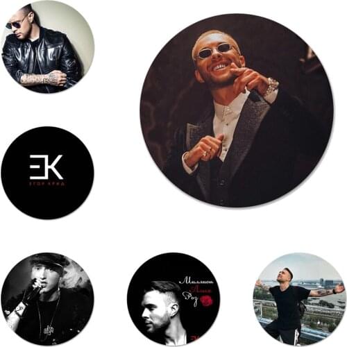 58mm Egor Kreed Icons Pins Badge Decoration Brooches Metal Badges For Backpack Decoration