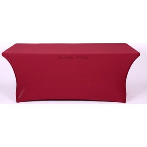 DHL 20pcs Home Kitchen Dining Table Linen Cloth Wedding Tablecloths For Rectangular Table 4ft 6ft 8ft