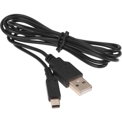 For Nintend 3DS DSi NDSI Charing Power Cable Cord 1.2m Game Data Sync For Nintend Game Console lithium battery Gaming Acces
