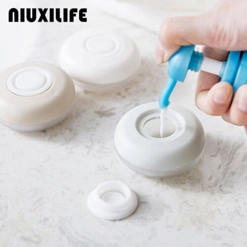 NIUXILIFE Travel Hand Press Storage Sub-Bottle Cleanser Shower Bath Storage Boxes