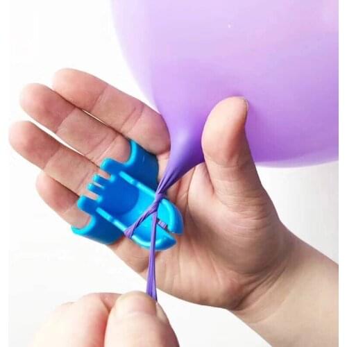 New 1pcs High quality Air Balloon knotter latex balloon fastener easily knot wedding birthday party balloon accessories