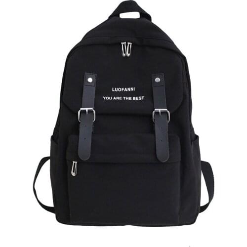 Fashion Backpack Waterproof Women Backpack Nylon Shoulder Bag Female Bagpack Large School Backpack Teenager Student