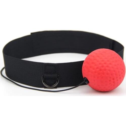 Reflex Boxing Ball Head Band Quick Response Speed Training Punching Muay Thai Sports Exercise Equipment Stress Relief