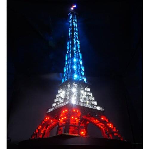 LED lighting kit for 10181 (excluding bricks) Eiffel Tower (standard version)