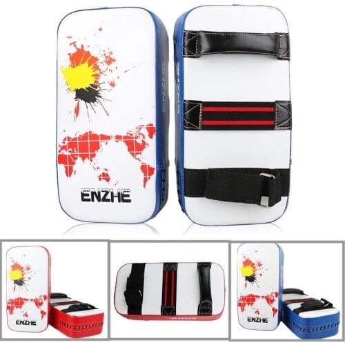 Wholesale KickBoxing pads colored Muay Thai kick boxing pad MMA Mitts foot Target TKD karate Focus Pad durable training target