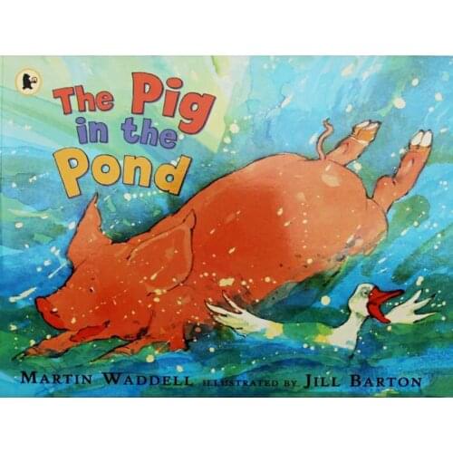 The Pig in the Pond By Martin Waddell Educational English Picture Book Learning Card Story Book For Baby Kids Children Gifts