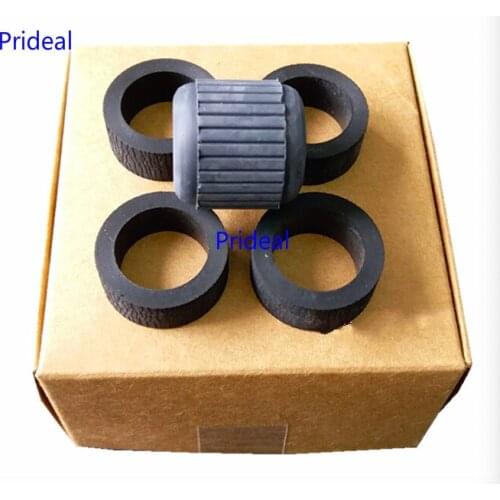 Prideal 2sets New pick up roller tire for Panas KV-S5055c KV-S5076H KV-S5046H scanner pick up roller tire