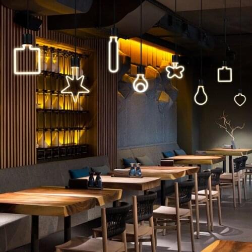 Retro Edison Light Bulbs Pendant Lamp E27 4W 6W AC220V Hanging Lamps Light Soft LED Filament Ampoule Bombilla For Pendant Lights