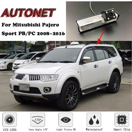 AUTONET Backup Rear View camera For Mitsubishi Pajero Sport PB/PC 2008~2016 CCD/Night Vision/parking Camera