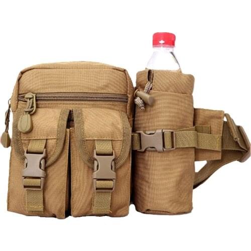 Outdoor Military Tactical Waist Pack Waterproof Oxford Molle Camping Hiking Pouch Kettle Bag bolsillo 6 colors