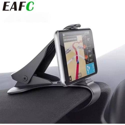 Universal Car Phone Holder GPS Navigation Dashboard Phone Holder For Mobile Phone Clip Fold Holder Mount Stand Bracket