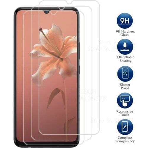3pcs original screen protective glass for VIVO V20 V 20 pro V20pro v 20 20v v 20pro 9h premium front film protector glass 6.44