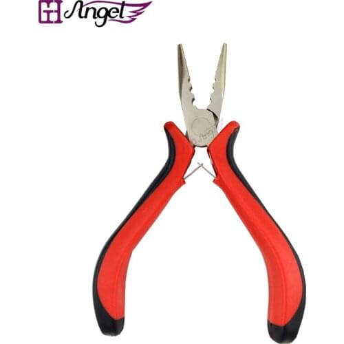 1pc Nickeling 3 Holes Hair Extension Plier for Micro Rings/Beads Hair Extension Tools Micro Loop Hair Pliers Rebond Remover