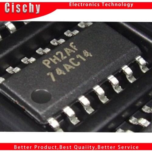 10pcs 74AC14SCX SOP-14 74AC14 SOP14 SOP new original