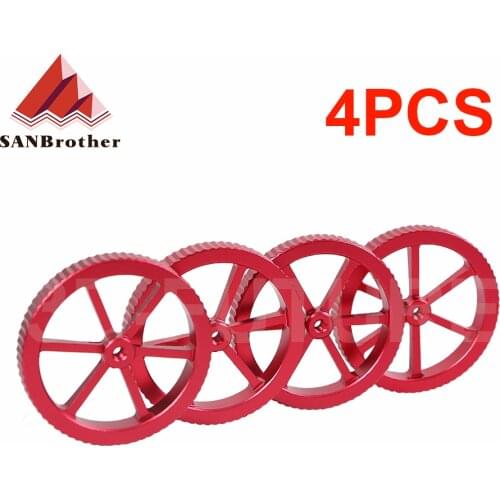 4PCS Hotbed Leveling Nut Heated Bed Spring Adjustment Nut 3D Printer Parts For Ender-3 Ender-5 CR-10 CR10S PRO Heatbed