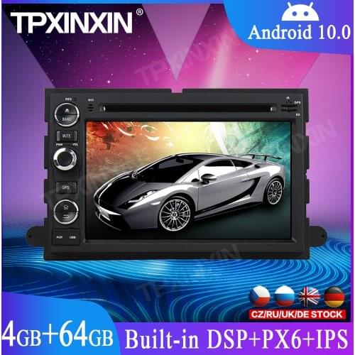 Android 10 Car GPS Navigation For Ford Fusion/Explorer/F150/ Edge/Expedition Multimedia Player Head Unit Radio Tape Recorder DPS