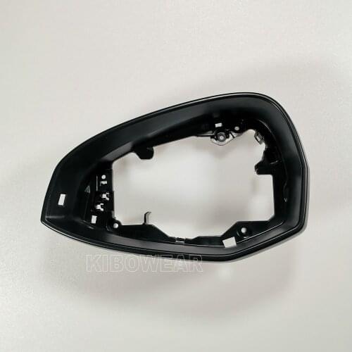 Side Mirror Frame Holder For Audi A4 A5 B9 2017 2018 2019 S4 S5 RS5 glass surround replace matte housing trim Left/Right