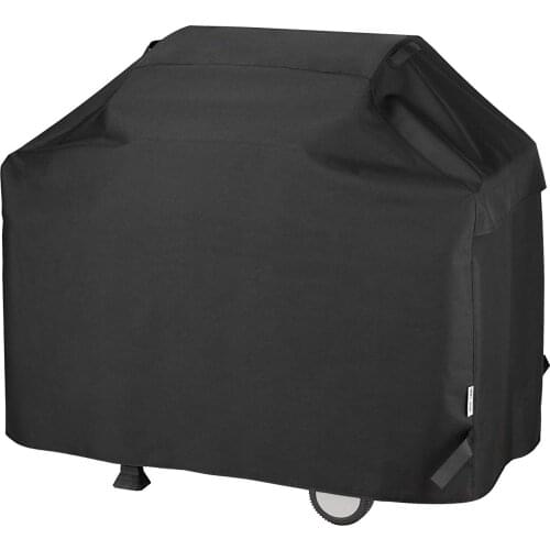 Black Waterproof BBQ Cover Heavy Duty BBQ Accessories Grill Cover Rain Barbacoa Anti Dust Rain Gas Charcoal Electric Barbeque