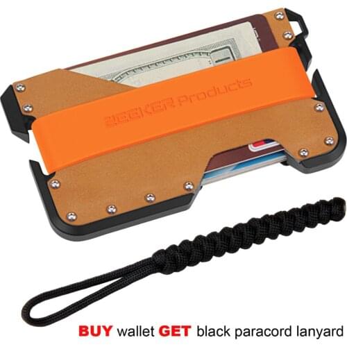 ZEEKER Slim Smart Wallet Fashion Card Case Travel Wallet With Leather For Men And Women