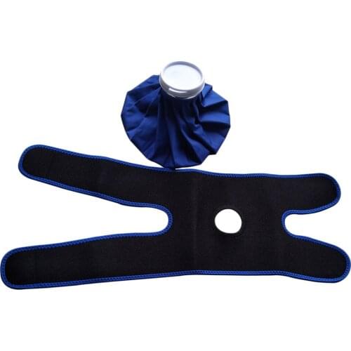 Migraines Headache Relief Ice Bag Pack Cold Therapy with Knee Forearm Wrap Ice Bag with Wrap Belt