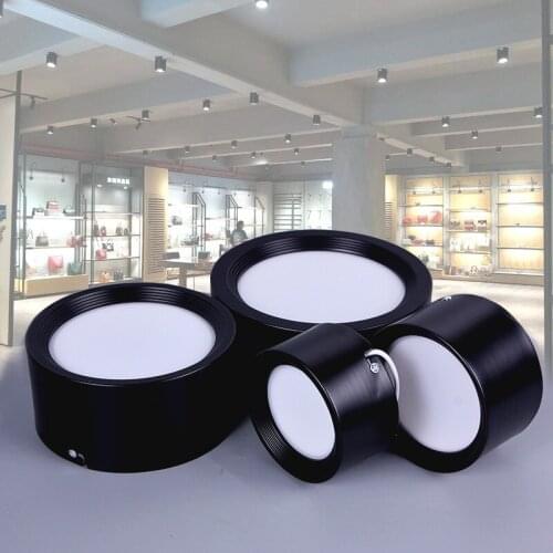 Surface Mounted LED Downlight Dimmablr 3W 5W 7W 10W 12W 15W 220V Ceiling 20W Light Ultra Thin LED Spot Lights Book Rack Lighting