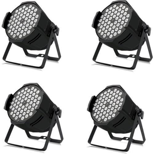 Factory Direct Supply DMX512 led 54*3w LED Indoor Par Light For Dj Party Wedding Stage KTV LED Par Light