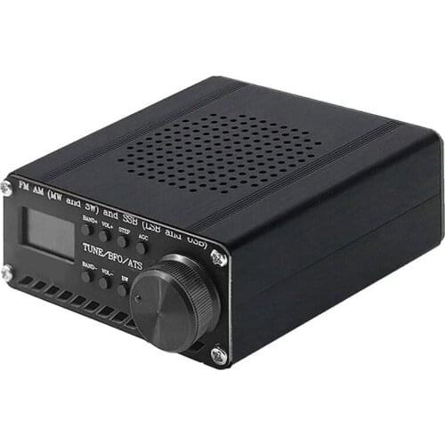 Radio Receiver SI4732 All Band SSB (LSB & USB) FM AM MW & SW Built-In Battery+Antenna+Speaker+Shell