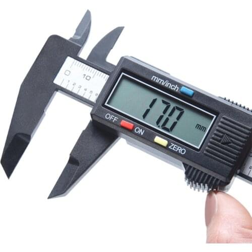 Measuring Tool Electronic Digital Display Stainless Steel Vernier Caliper 150MM Large LCD Screen All Plastic Digital ferramentas