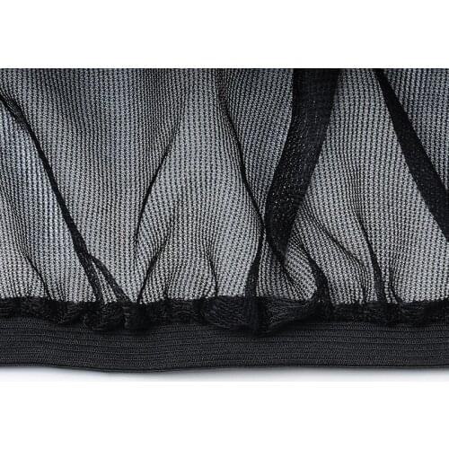 Universal Car Window Shade Breathable Mesh Sun Shield Uv Rays Protection Window Curtain Folding Sun Visor Net Car Accessories