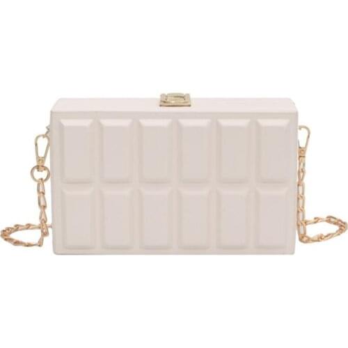 Vintage Box Shape Crossbody Bags for Women Fashion Shoulder Handbags and Purses Luxury Designer Female Clutch Bag Pu Leather