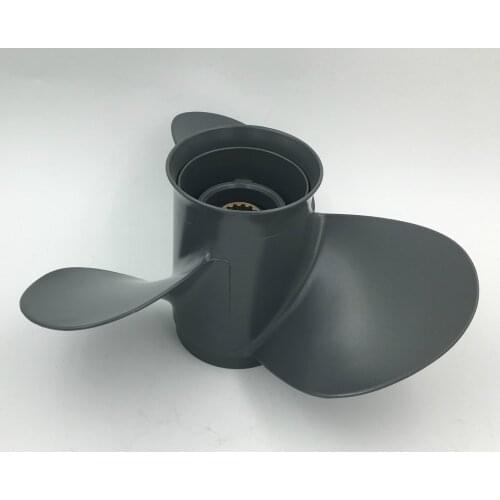 Free shipping 9 7/8x12 for 20HP 30HP honda propellers outboard honda Aluminium Propeller cheap boat motors propellers