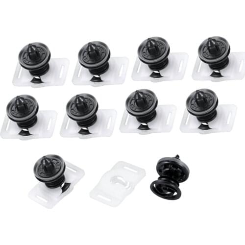 100Pcs Car Interior Door Clips for Passat B6 CC Golf Caddy Tiguan Touran Eos A6 A8 TT 6Q0 868 243 6Q0868243