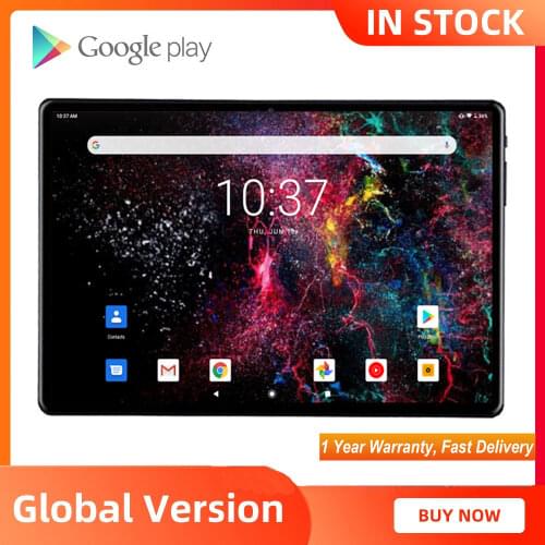 New Google Version Android 9.0 OS 10 inch tablet Dual SIM Cards 3G Phone Call 1280*800 IPS 2.5D Glass Kids Tablets 10 10.1+Gifts