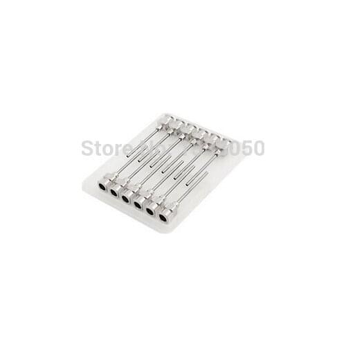11.11 Free Shippinng 12pcs 16g 1 61mm OD 1" Tip Length Industrial Glue Dispenser Needles