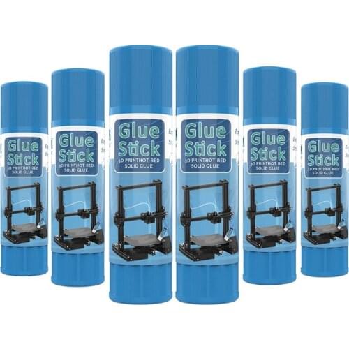 3 Pieces 3D Printer Glue Sticks Adhesive for Hot Bed PLA Glass ABS PETG CPE and More