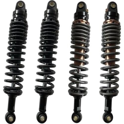 8mm Spring 360MM 370MM 380MM 390MM 400MM Motorcycle Shock Absorbers for Honda Yamaha Suzuki Kawasaki Dirt bikes Gokart ATV