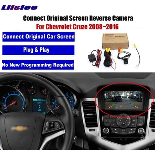 Car Rear View Reverse Camera For Chevrolet Cruze 2008~2016 Compatible Original Factory Screen Monitor Parking Camera