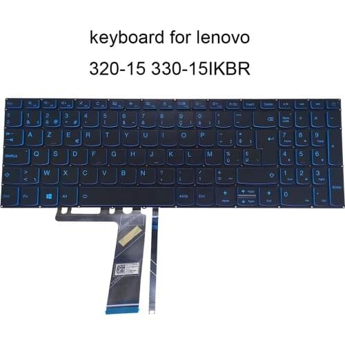 Belgian backlit keyboard For Lenovo IdeaPad 320 15IKB 15ABR 330 15IKBR 320-17IKB 320-15 BE Belgium computers keyboard SN20T04709