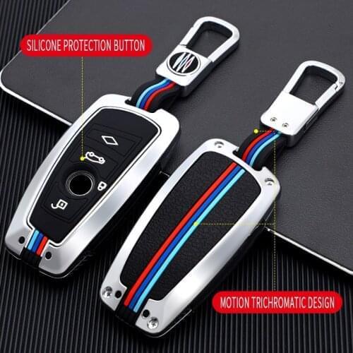Car Key Case Cover for BMW 520 525 f30 f10 F18 320i 1 3 5 7Series X3 X4 E34 E90 E60 E36M3 M4 M5 Keychain Key shell