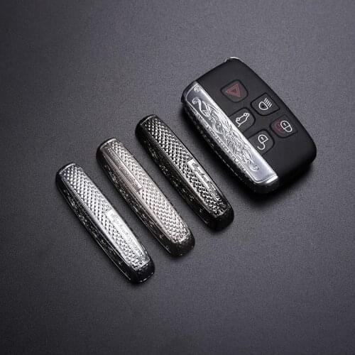 For Land Rover Discovery 5 LR 4 For Range Rover Autobiography Velar Sport Vogue ABS Chrome Unique Design 5 Button Key Case Shell
